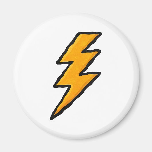 Lightning bolt magneet (Voorkant)