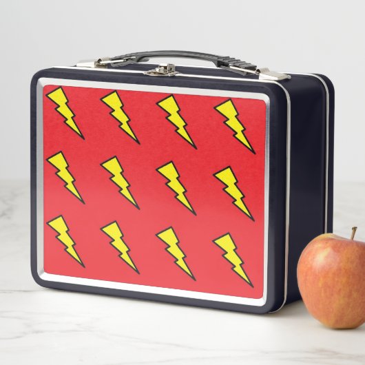 Lightning Bolt No.1 Metal Lunch Box (In situ)