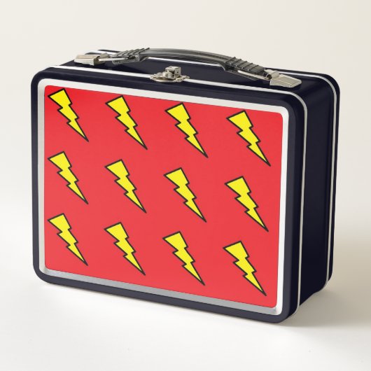 Lightning Bolt No.1 Metal Lunch Box (Voorkant)