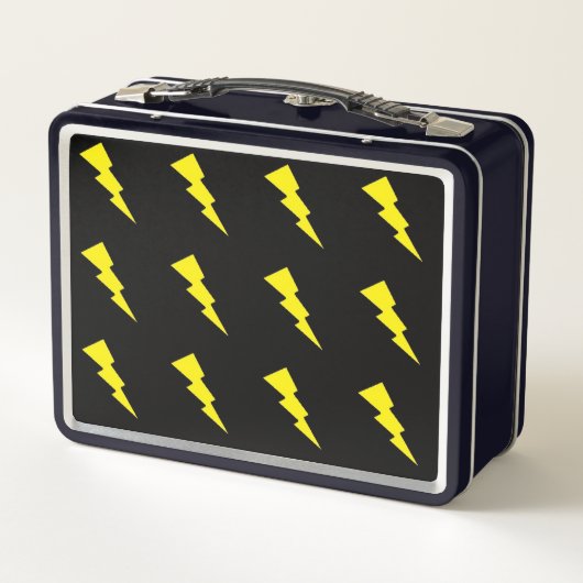 Lightning Bolt No.2 Metal Lunch Box (Achterkant)
