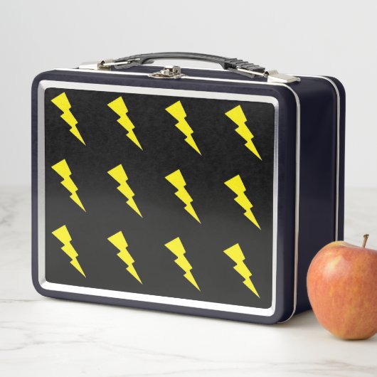Lightning Bolt No.2 Metal Lunch Box (In situ)