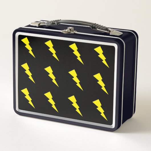 Lightning Bolt No.2 Metal Lunch Box (Voorkant)