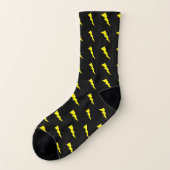 Lightning Bolt No.2 Unisex Comfy-Stretch Socks Sokken (Links - buitenkant)
