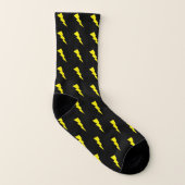 Lightning Bolt No.2 Unisex Comfy-Stretch Socks Sokken (Links binnenkant)