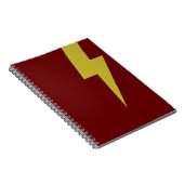 Lightning Bolt Notitieboek (Rechterzijde)