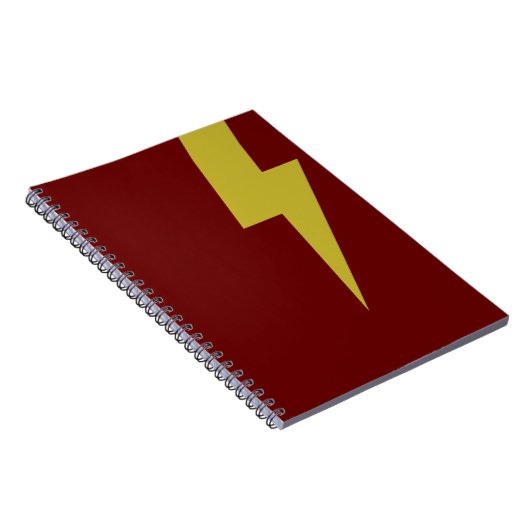 Lightning Bolt Notitieboek (Rechterzijde)