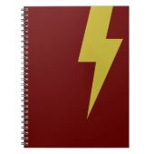 Lightning Bolt Notitieboek (Voorkant)
