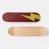 Lightning Bolt Persoonlijk Skateboard (Horizontaal)