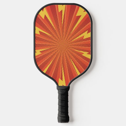 Lightning Bolt Pickleball Paddle (Voorkant)