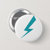 Lightning Bolt Pin Ronde Button 5,7 Cm (Voorkant /achterkant)