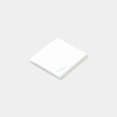 Lightning Bolt Post It Notes / White (Schuin)