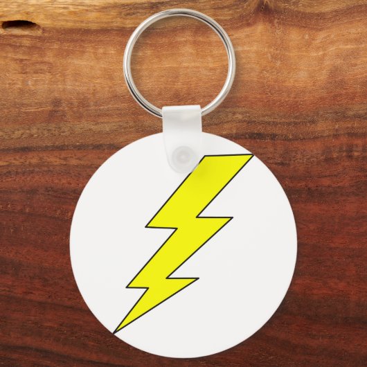 Lightning Bolt Sleutelhanger (Voorkant)