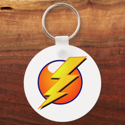 Lightning Bolt Sleutelhanger (Voorkant)