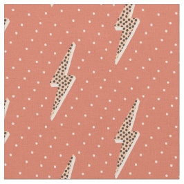 Lightning bolt soft pink stof