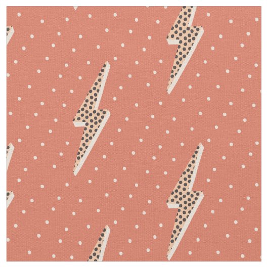 Lightning bolt soft pink  stof (Close Up)