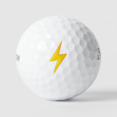 Lightning Bolt Srixon Soft Feel 13 Golfballen (Voorkant)