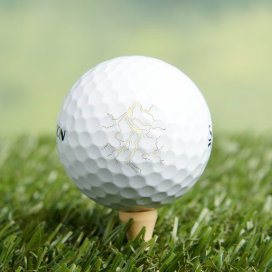 Lightning Bolt Srixon Soft Feel 13 Golfballen (Insitu Shirt)
