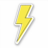 Lightning Bolt Sticker (Voorkant)