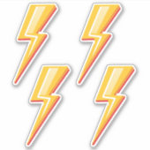 Lightning Bolt Sticker (Voorkant)