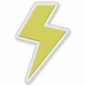 Lightning Bolt Sticker (Voorkant)