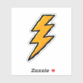 Lightning bolt sticker (Vel)