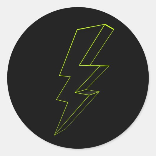 Lightning Bolt Stickers (Voorkant)