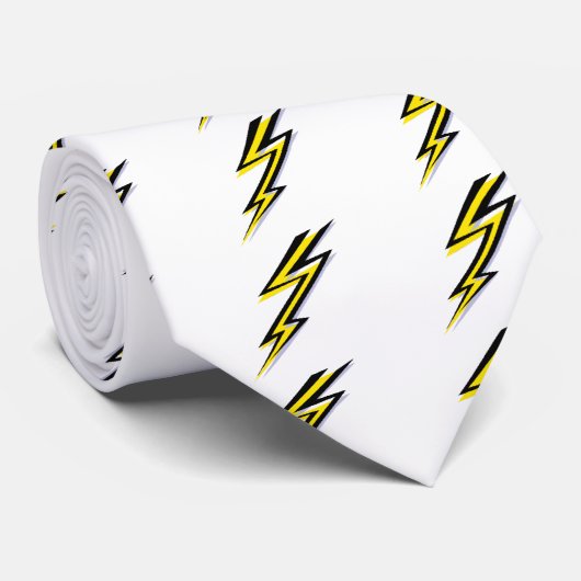 Lightning Bolt. Stropdas (Opgerold)