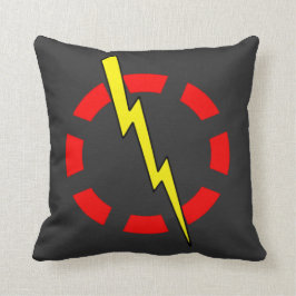 Lightning Bolt Symbol Plush Sierkussen