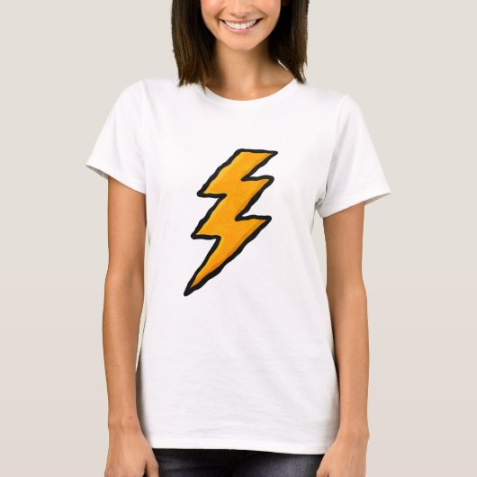 Lightning bolt t-shirt (Voorkant)