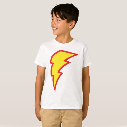 Lightning Bolt T-shirt (Voorkant volledig)