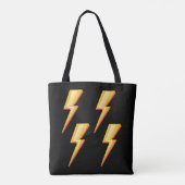 Lightning Bolt Tote Bag (Achterkant)
