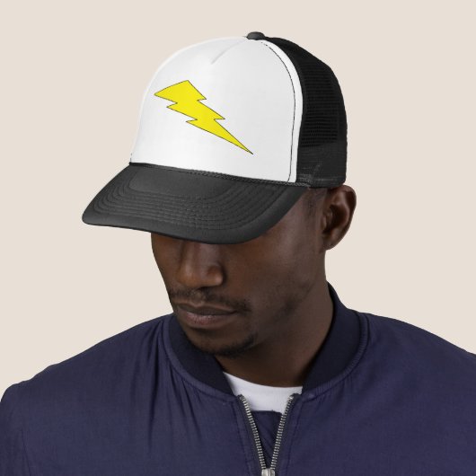Lightning Bolt Trucker Pet (In situ)