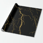 Lightning Bolts Cadeaupapier (Uitgerold)