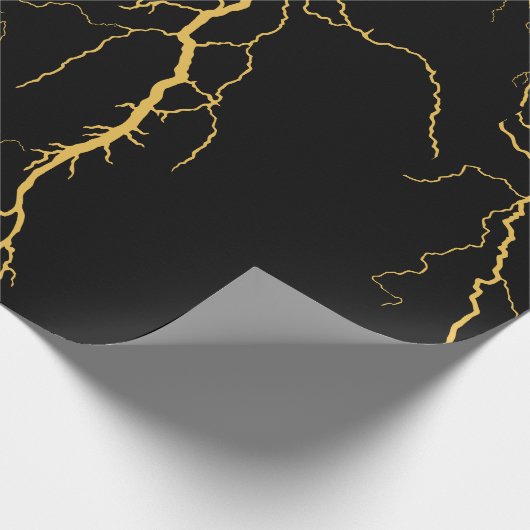 Lightning Bolts Cadeaupapier (Hoek)