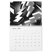Lightning Bolts Kalender (Jan 2027)