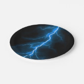 Lightning Bolts Papieren Bordje (Gekanteld)