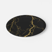 Lightning Bolts Papieren Bordje (Gekanteld)