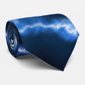 Lightning Bolts Stropdas (Opgerold)