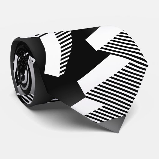 Lightning Bolts Stropdas (Opgerold)