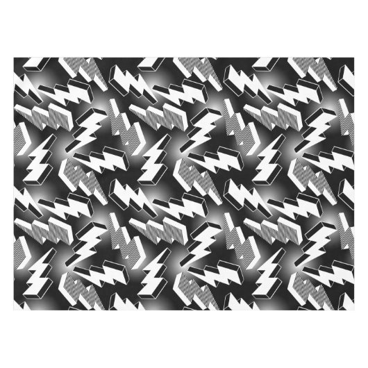 Lightning Bolts Tafelkleed (Voorkant (Horizontaal))
