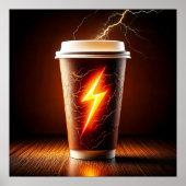 Lightning Brew: Ontdek de kracht van koffie Poster (Voorkant)