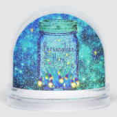 Lightning bug firefly metselaar pot zomer foto sneeuwbol (Voorkant)