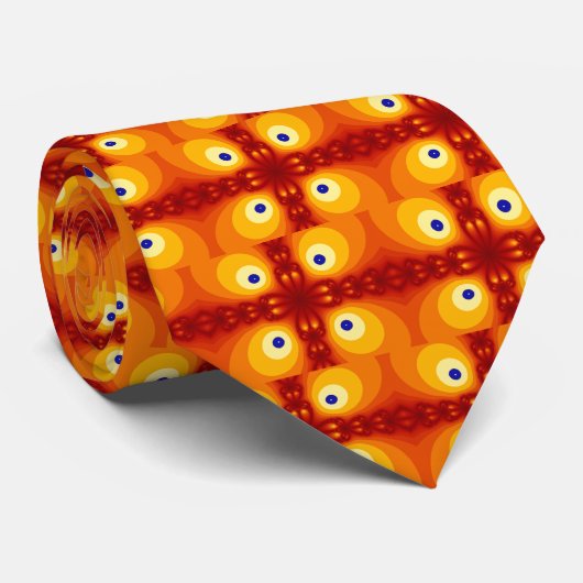 Lightning Bug Fractal Stropdas (Opgerold)