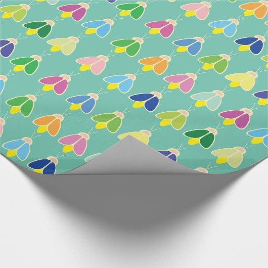 Lightning Bug-inpakpapier Cadeaupapier (Hoek)