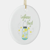 Lightning Bugs Keramisch Ornament (Rechts)