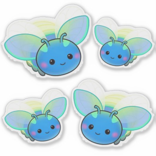 Lightning Bugs Sticker (Voorkant)