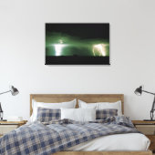 Lightning. Canvas Afdruk (Insitu (Slaapkamer))
