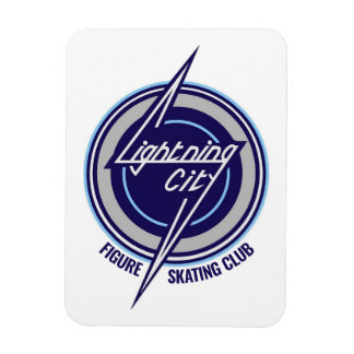 Lightning City Car Magnet 1 Magneet