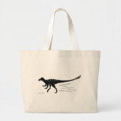 Lightning Claw Dinosaur Canvas tas (Voorkant)