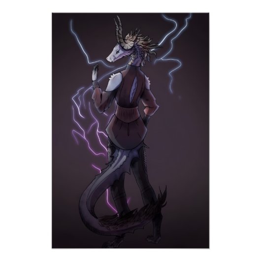 Lightning Dragon Perfect Poster (Voorkant)